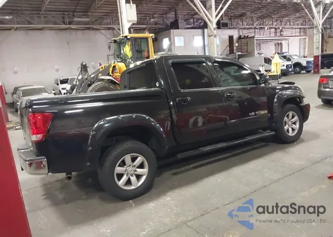 2007 Nissan Titan Se из США, поврежденный, VIN 1N6BA07AX7N219210
